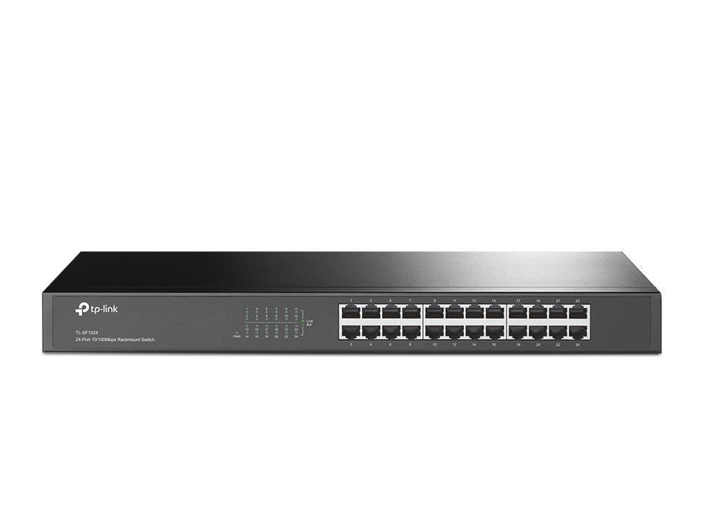 TP-Link TL-SF1024 switch di rete Non gestito Fast Ethernet (10/100) Nero