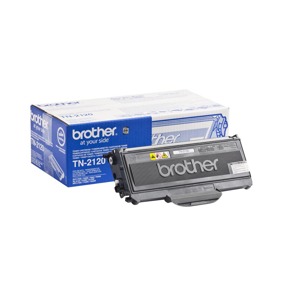 Brother TN-2120 cartuccia toner 1 pz Originale Nero (Brother TN-2120 Black 2600 Pages Toner)