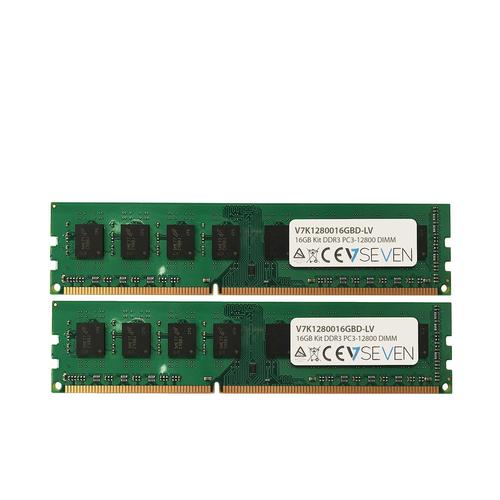 V7 Modulo di memoria DIMM DDR3 da 16 GB PC3L-12800 - 1600 MHz - V7K1280016GBD-LV