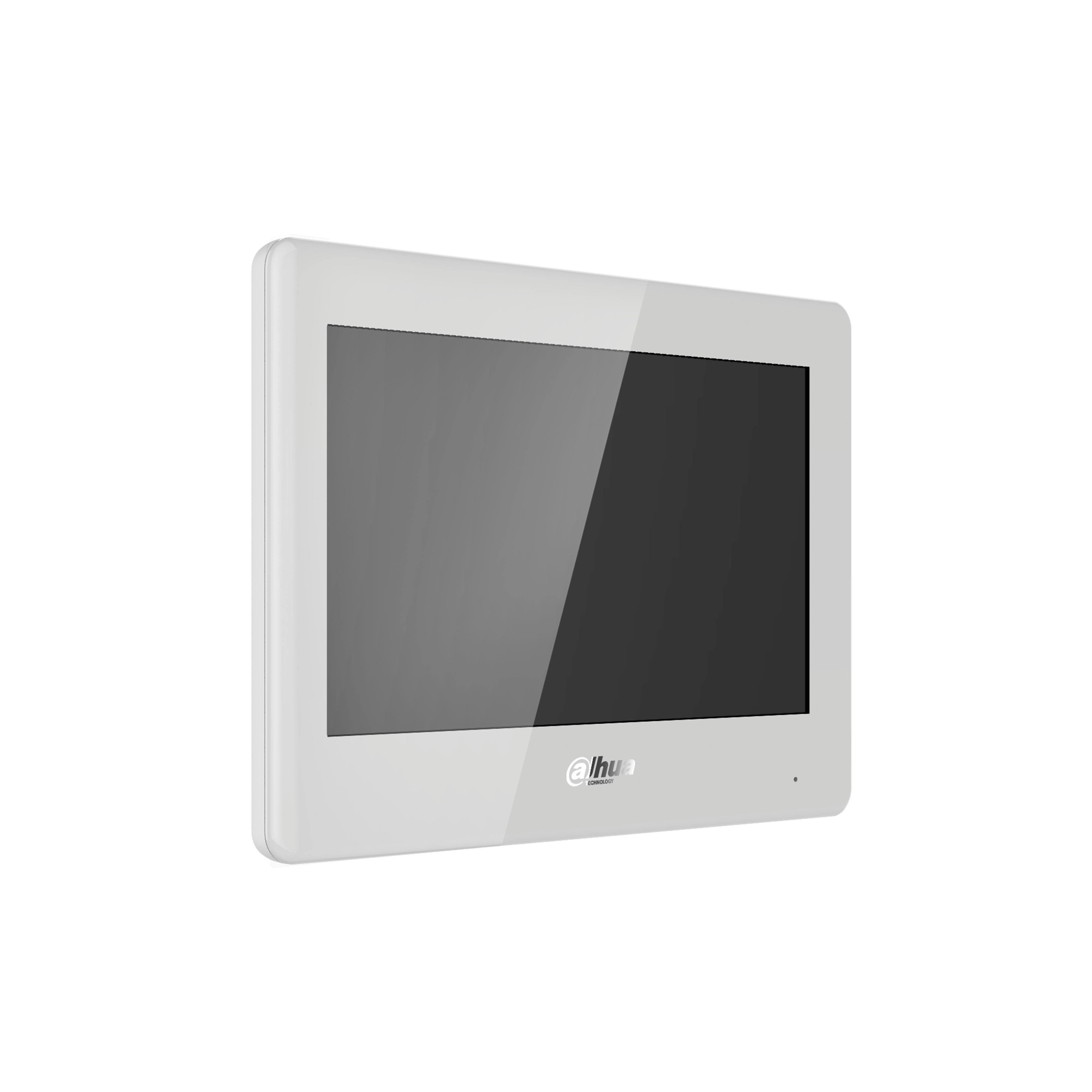 Dahua-VTH5421HW-W-Dahua Videocitofono - Postazione interna - Touch Screen 7" 1024x600 - Wi-Fi - Bianco - PROMO FINO AD ESAURIME