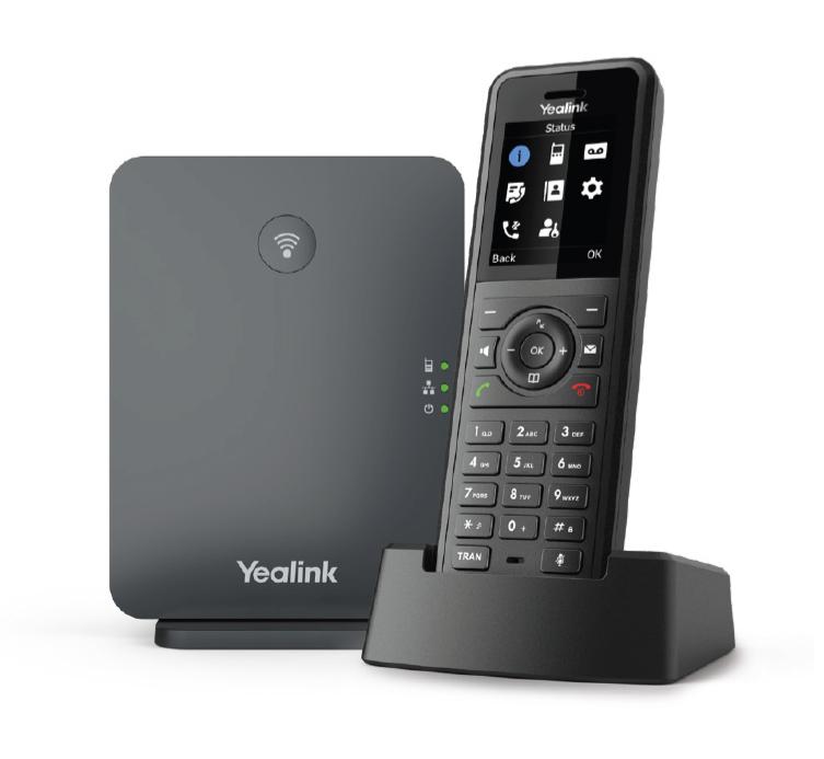 Yealink W77P telefono IP Nero TFT (YEALINK W77P)