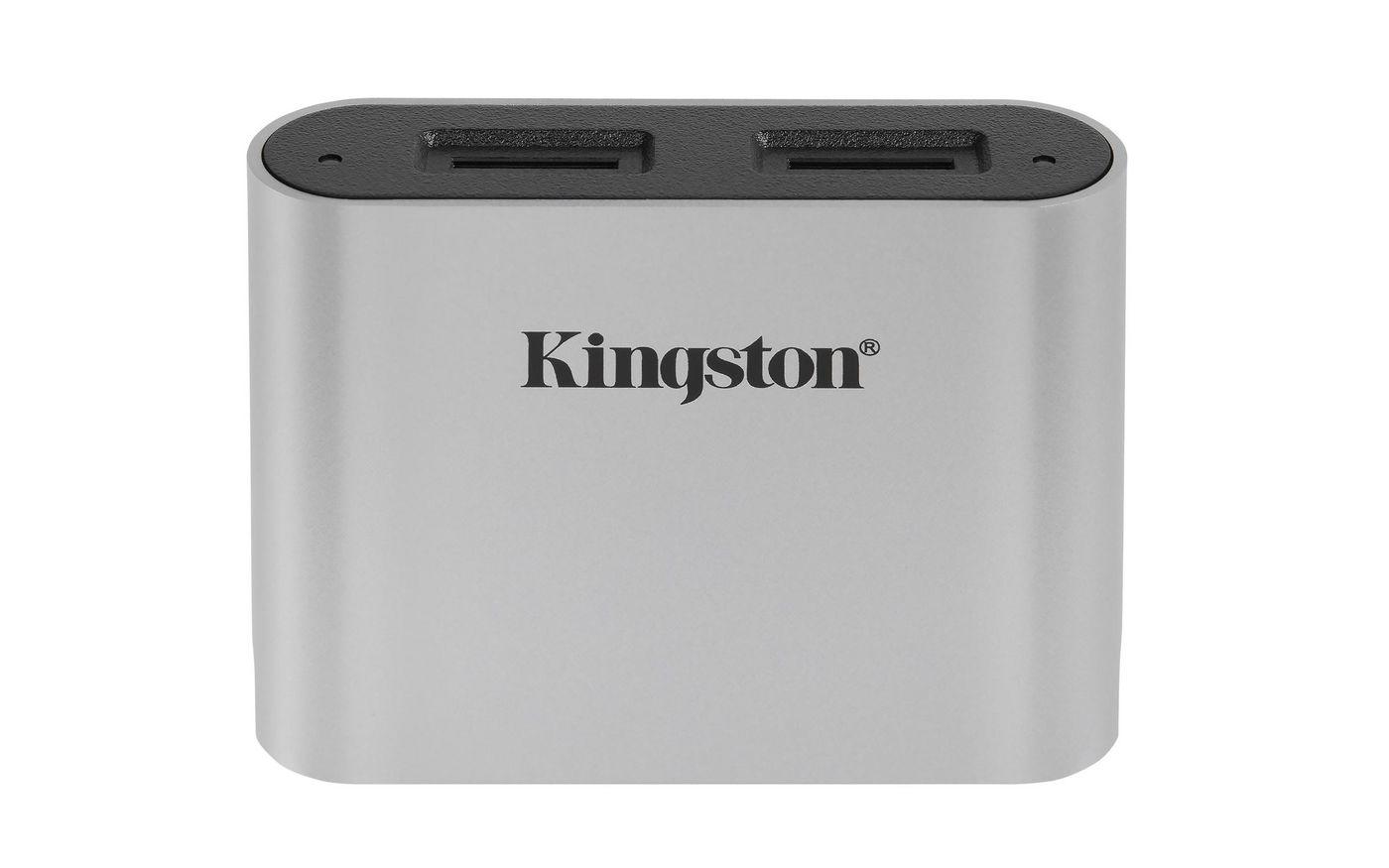 Kingston Technology Lettore di schede USB3.2 Gen1 Workflow Dual-Slot microSDHC/SDXC UHS-II