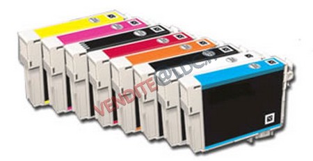 KIT RISPARMIO 8 CARTUCCE PER EPSON STYLUS PHOTO R1900