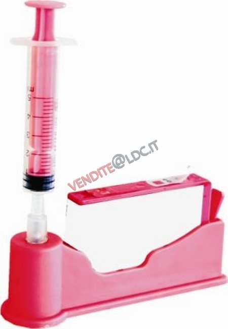 REFILL KIT RICARICA PER HP 364 / HP364 CB324EE - 60ML INCHIOSTRO MAGENTA