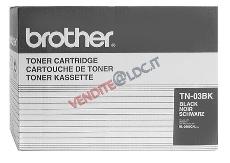 TONER ORIGINALE BROTHER TN-03Bk NERO - HL-2600CN