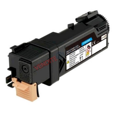 TONER RIGENERATO PER EPSON S050629 ACULASER C2900/CX29 - CIANO - STAMPA 2.500 PAGINE