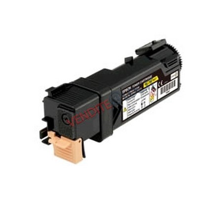 TONER RIGENERATO PER EPSON S050627 ACULASER C2900/CX29 - GIALLO - STAMPA 2.500 PAGINE